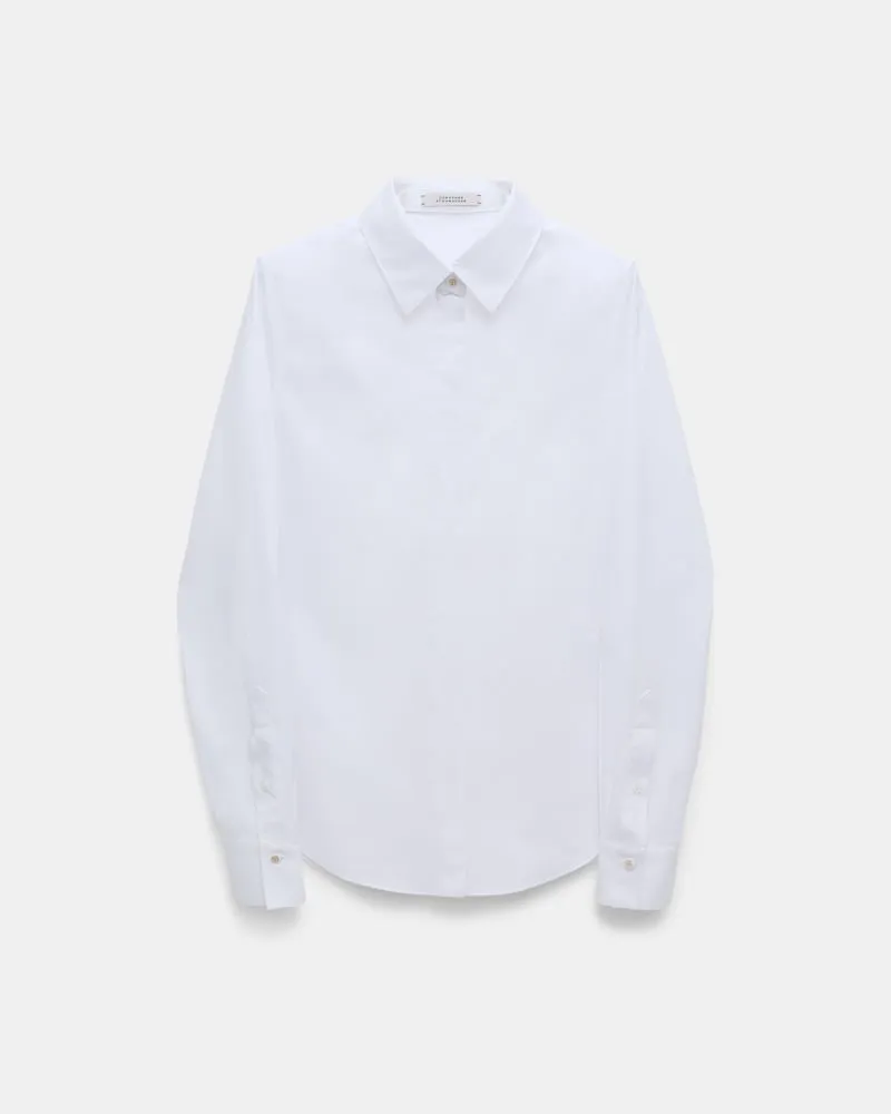 Dorothee Schumacher Baumwoll-Popeline Bluse Weiß