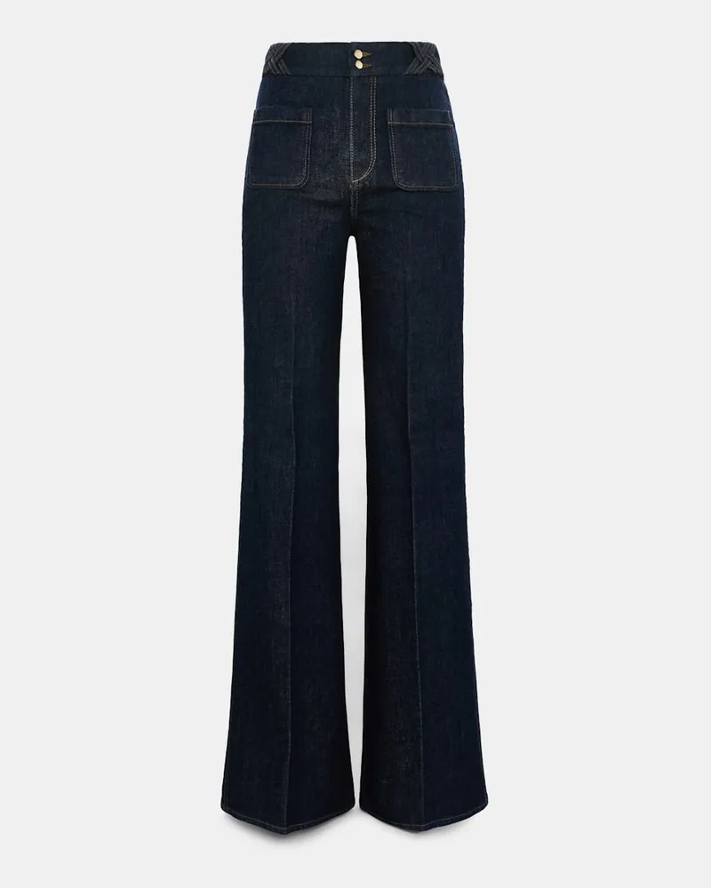 Dorothee Schumacher Flared Jeans Blau