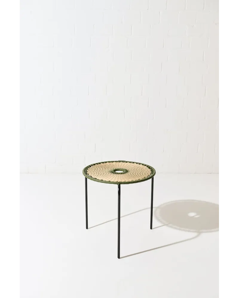 Dorothee Schumacher Kleiner handgeflochtener Coffee Table Multi