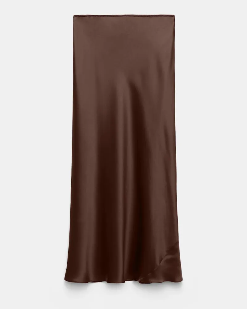 Dorothee Schumacher Bias-Cut Rock Braun