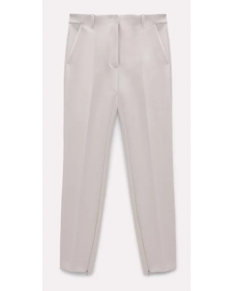 Dorothee Schumacher Zigarettenhose aus Wollmix Beige
