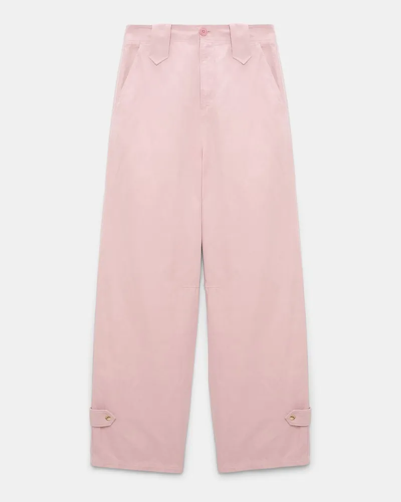 Dorothee Schumacher Hose mit leichtem O-shape Rosa