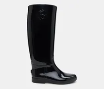 Gummireitstiefel mit shiny Finish