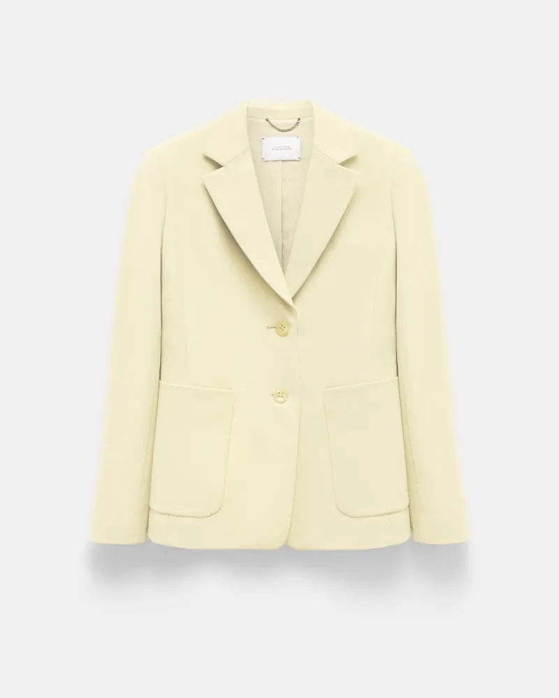 Dorothee Schumacher Blazer aus Punto Milano Gelb