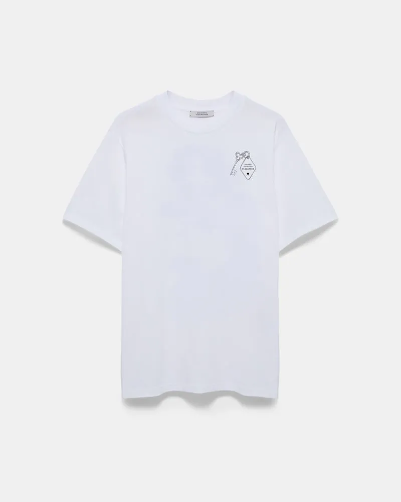 Dorothee Schumacher Mi casa es tu casa“-T-Shirt Rot