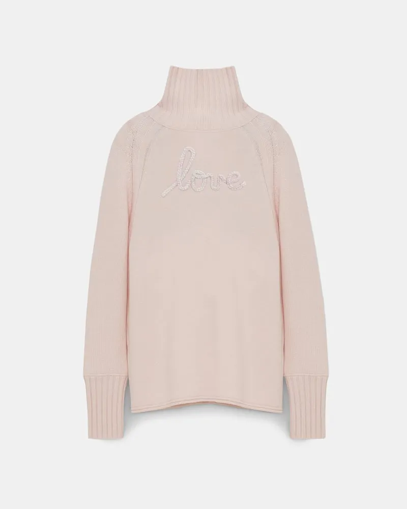 Dorothee Schumacher Rollkragenpullover aus Merino und Kaschmir Weiß