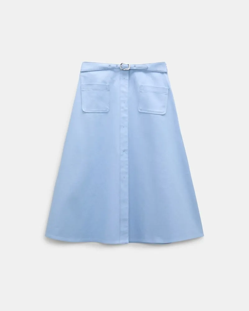 Dorothee Schumacher Rock aus Baumwolle Blau