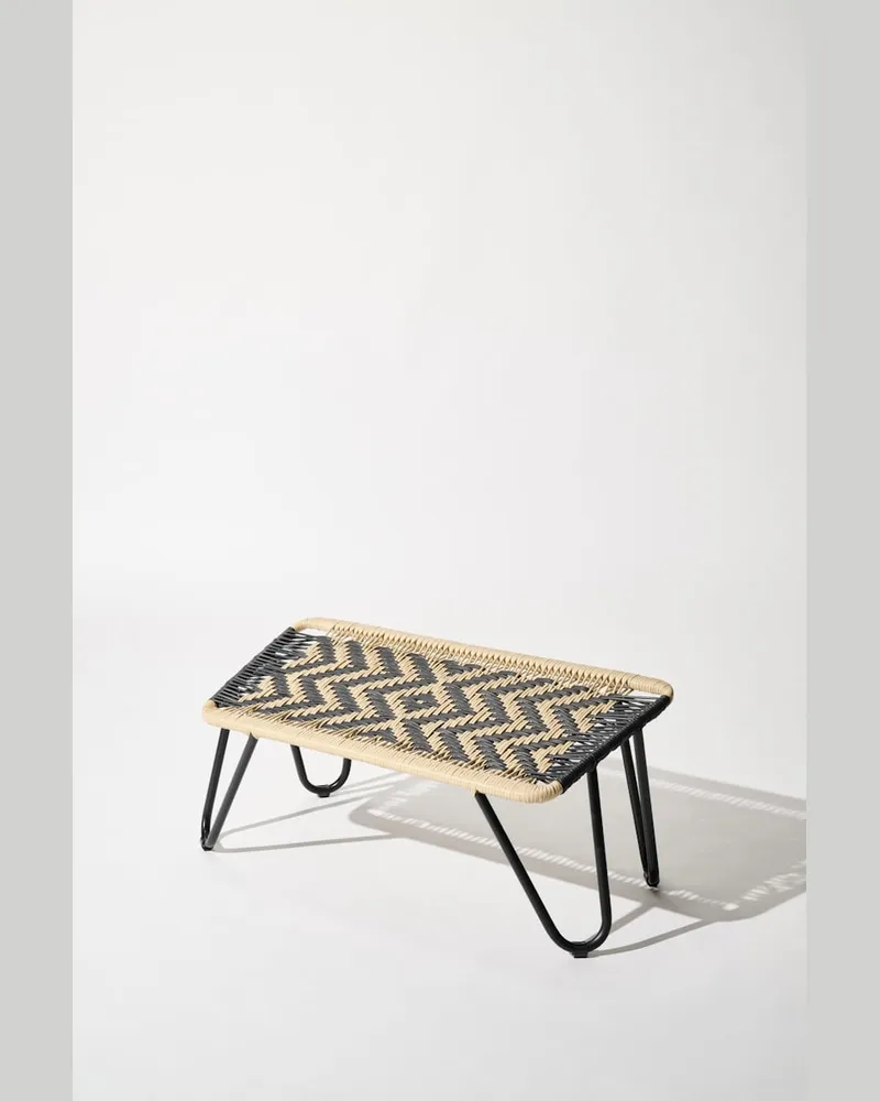 Dorothee Schumacher Handgeflochtene Fußablage Multi