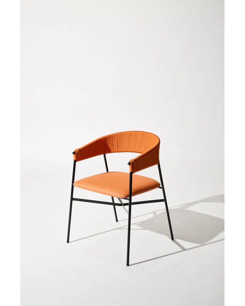 Dorothee Schumacher Handgeflochtener Indoor Stuhl Multi