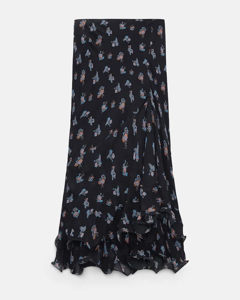 Dorothee Schumacher Midi-Rock aus bedrucktem Georgette Multi