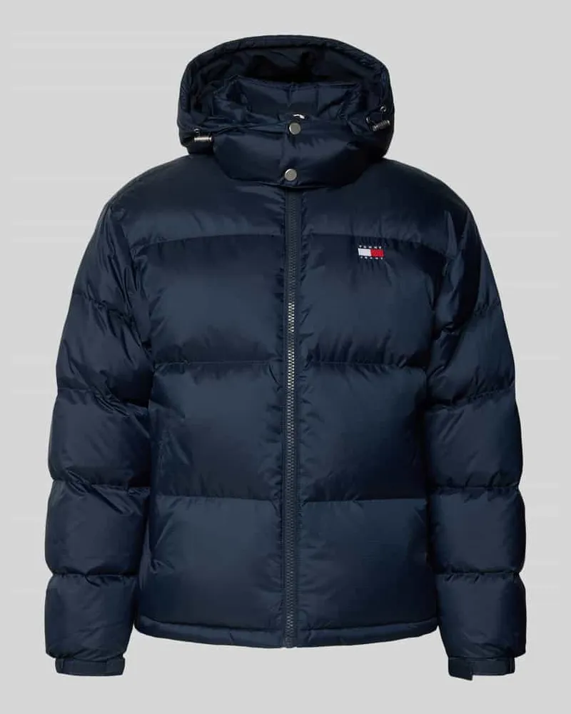 Tommy Hilfiger Regular Fit Steppjacke mit Daunen-Feder-Füllung Modell 'ALASKA Pflaume