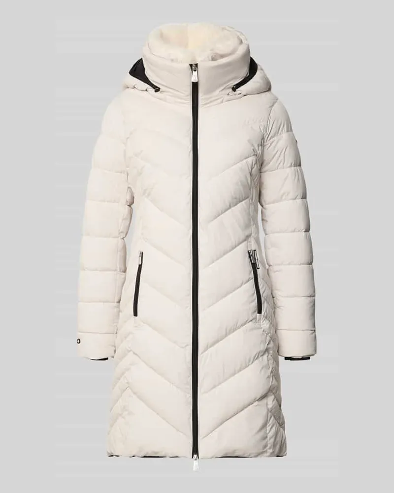 khujo Steppjacke mit Zweiwege-Reißverschluss Modell 'COSETTE Offwhite