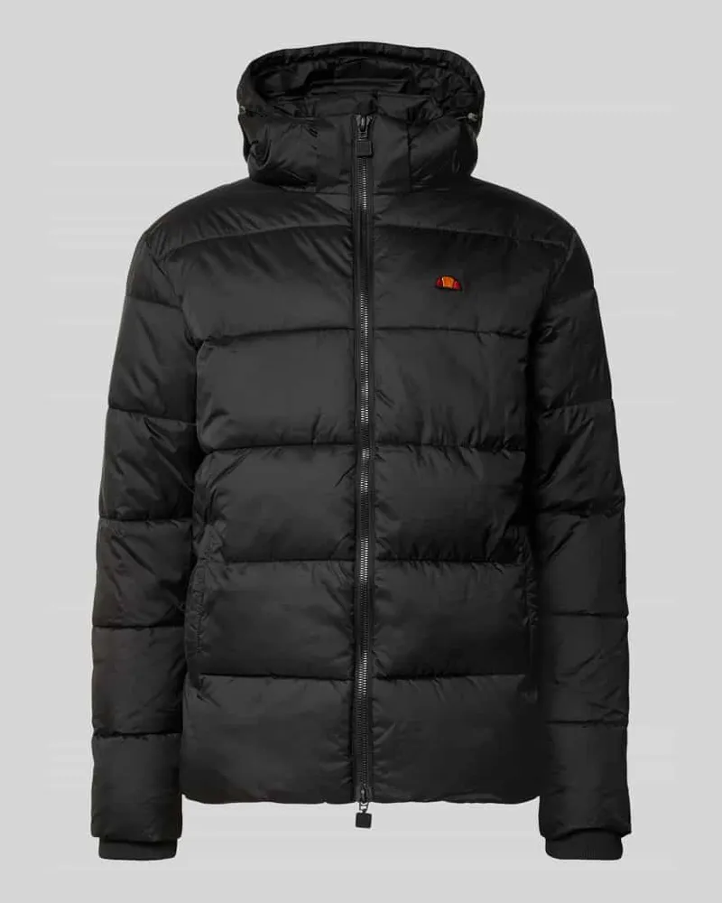 Ellesse Regular Fit Steppjacke mit Logo-Stitching Modell 'Paddero Black