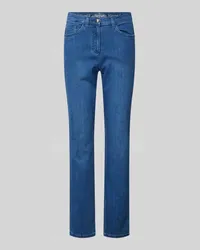 Brax Regular Fit Jeans im 5-Pocket-Design Modell 'Lora Blau