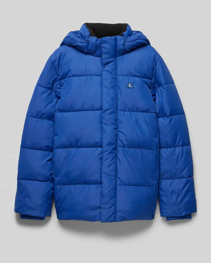 Calvin Klein Steppjacke mit Kapuze Royal