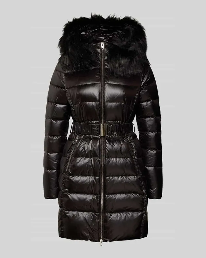 Rock'n Blue Daunenjacke mit Gürtel Modell 'Amy RX Black