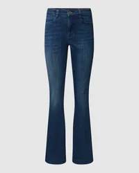 MAC Jeans Bootcut  Jeans mit Label-Detail Modell 'DREAM Blau