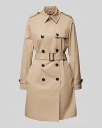 Tommy Hilfiger Slim Fit Trenchcoat mit Taillengürtel Beige