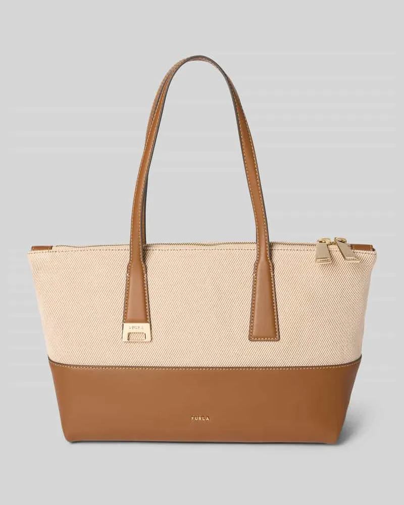 Furla Shopper mit Label-Detail Modell 'OLIVIA Beige