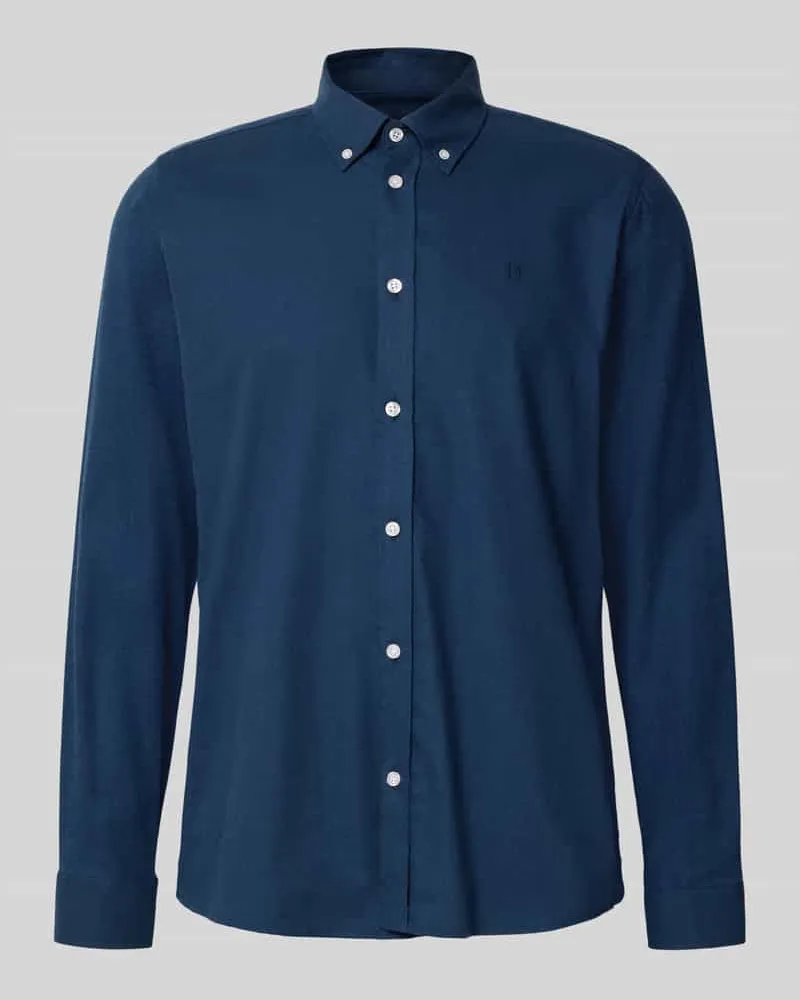 LES DEUX Regular Fit Freizeithemd mit Button-Down-Kragen Marine