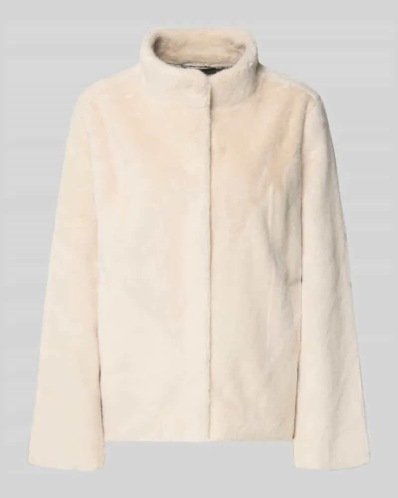 Fynch-Hatton Regular Fit Jacke aus Kunstfell Modell 'Easy Offwhite
