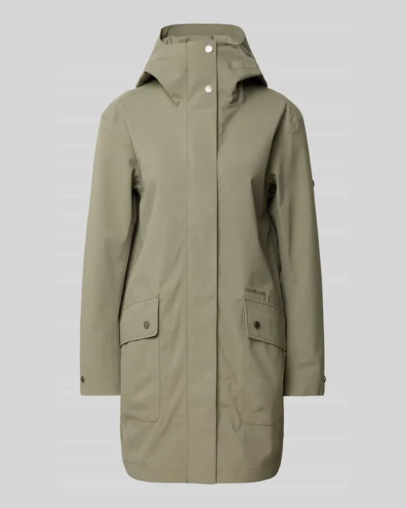 Didriksons 1913 Parka mit Pattentaschen Modell 'GWEN Khaki