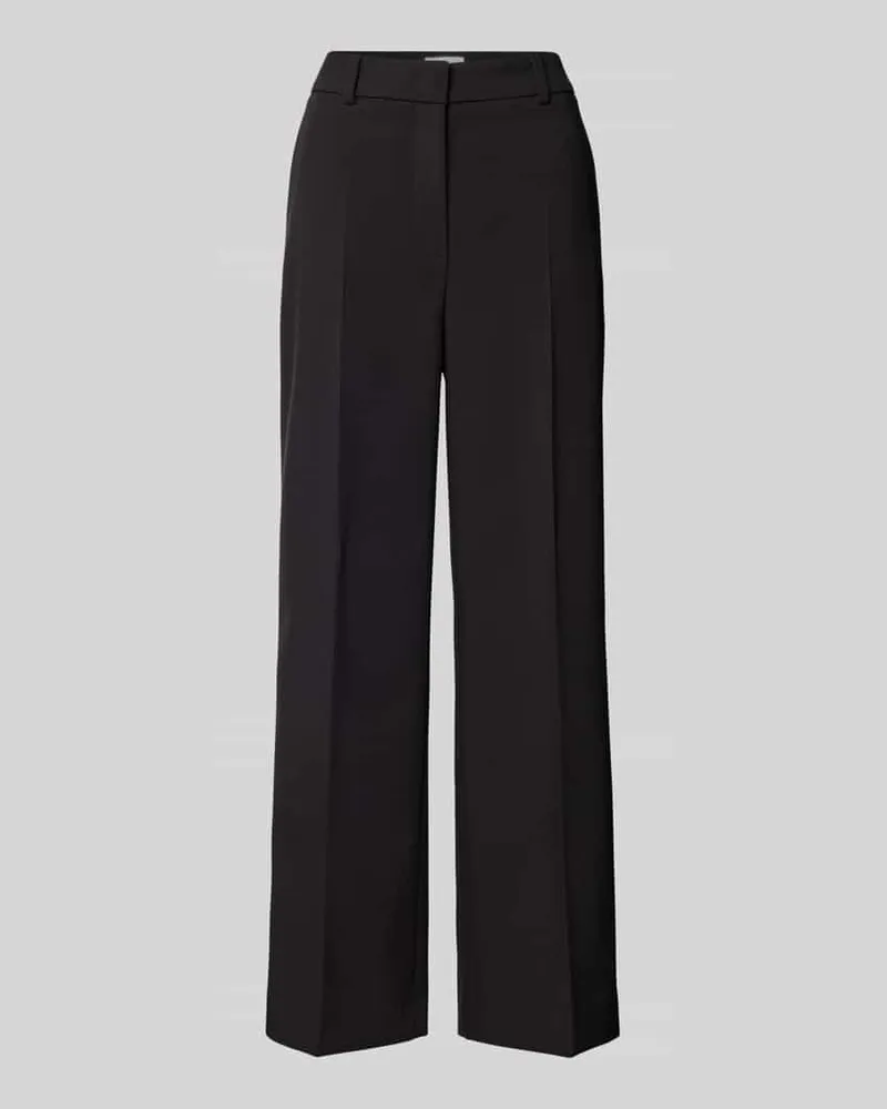 SEDUCTIVE  Stoffhose mit Gesäßtasche Modell 'DOMENICA Dunkelbraun