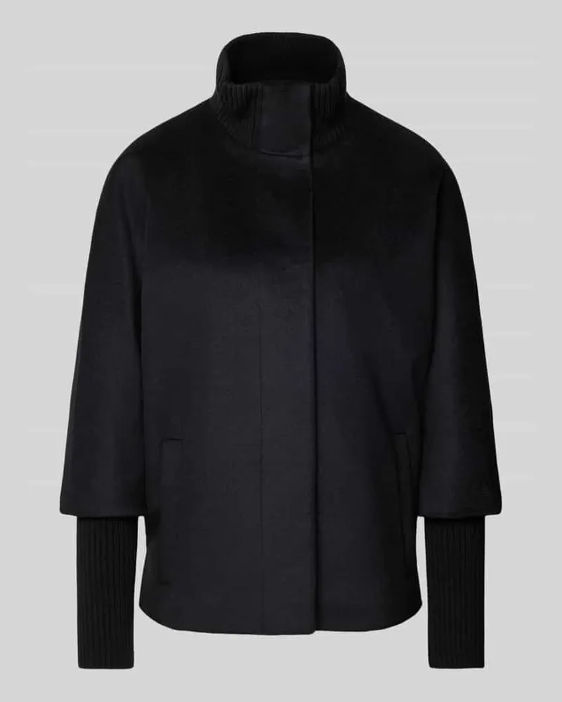 COMMA Jacke mit Stehkragen Black