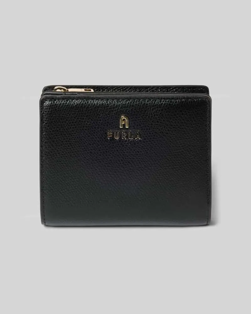 Furla Portemonnaie mit Label-Detail Modell 'CAMELIA Black