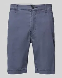 Levi's Regular Fit Chino-Shorts mit Knopfverschluss Anthrazit