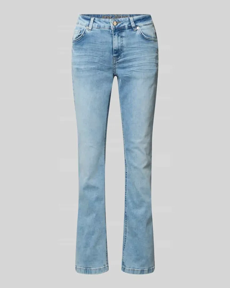 Mos Mosh Jeans mit Eingrifftaschen Modell 'Ashley Imera Hellblau