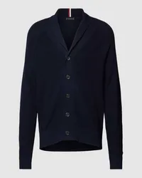 Tommy Hilfiger Cardigan mit V-Ausschnitt Marine