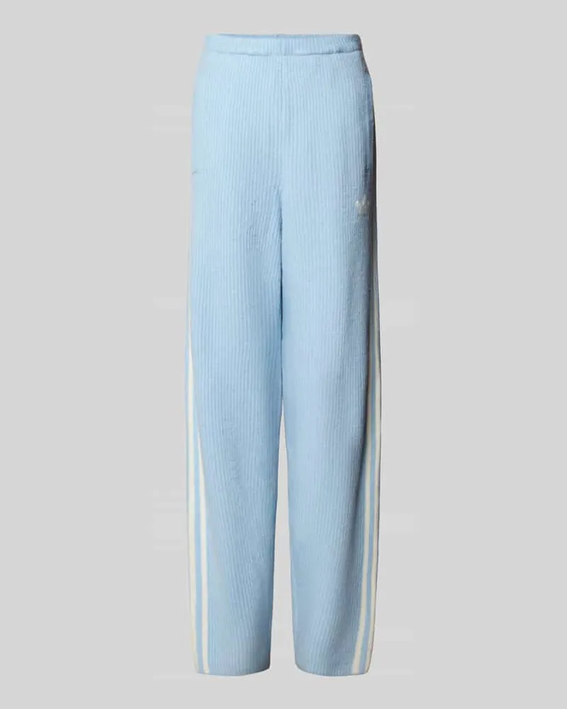 adidas Relaxed Fit Sweatpants mit Woll-Anteil Hellblau