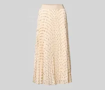 Midirock mit Plisseefalten Modell 'Salma2