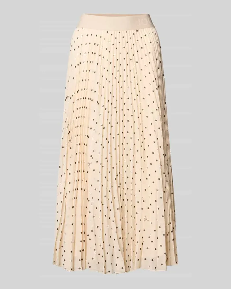 JOOP! Midirock mit Plisseefalten Modell 'Salma2 Beige