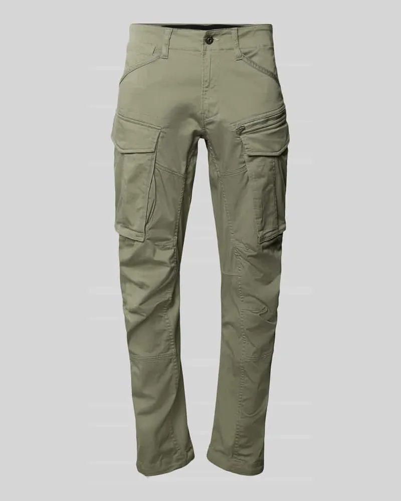 G-STAR RAW Cargo Fit Hose aus Baumwoll-Mix Oliv