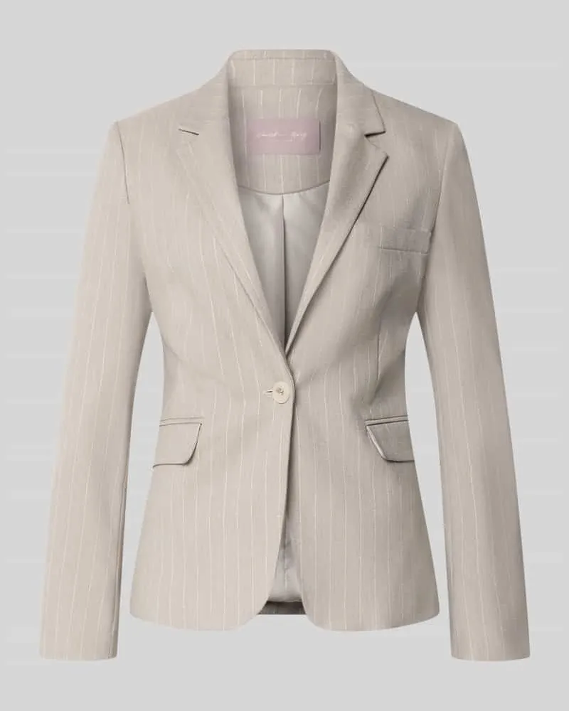 Christian Berg Regular Fit Blazer mit Viskose-Anteil Beige