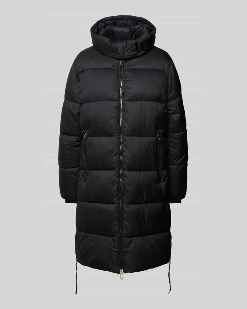 JOOP! Steppmantel mit Label-Print Black