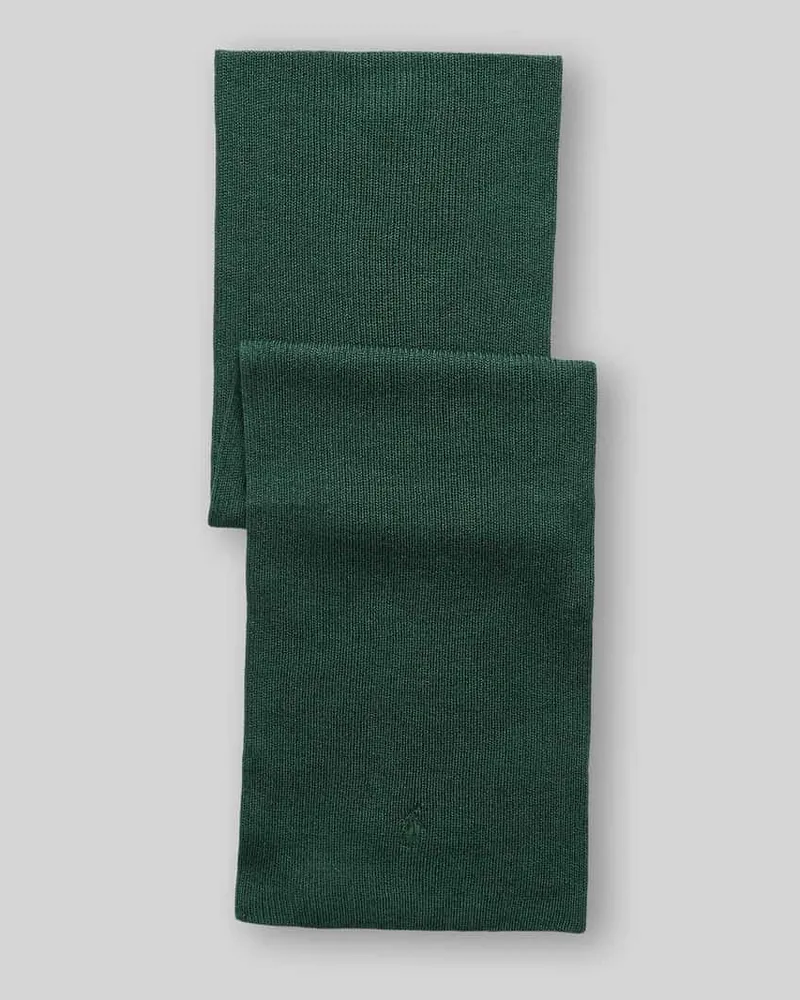 Ralph Lauren Schal aus reiner Wolle mit Logo-Stitching Bottle