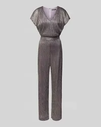 Swing Jumpsuit mit V-Ausschnitt Mauve