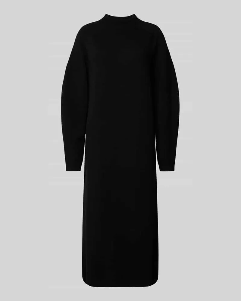 Drykorn Strickkleid mit Stehkragen Modell 'ANTONA Black