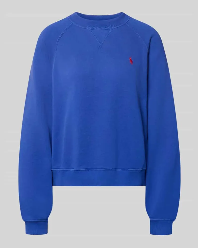 Ralph Lauren Regular Fit Sweatshirt aus Baumwoll-Mix Royal