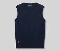 Regular Fit Stricktop aus Baumwoll-Mix