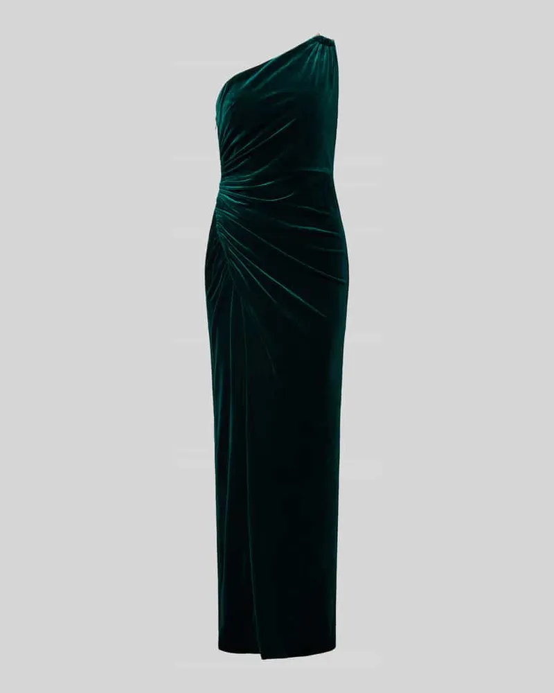 Adrianna Papell Regular Fit Abendkleid mit Raffungen Dunkelgruen