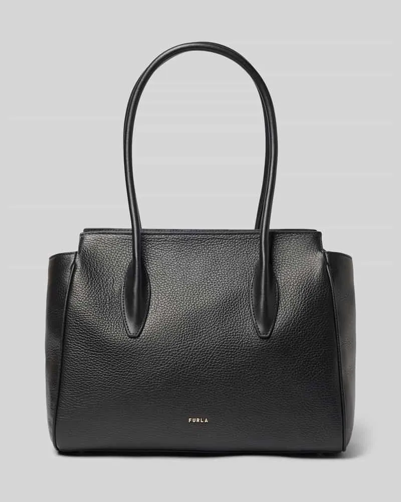 Furla Tote Bag mit Label-Detail Modell 'AMBRA Black
