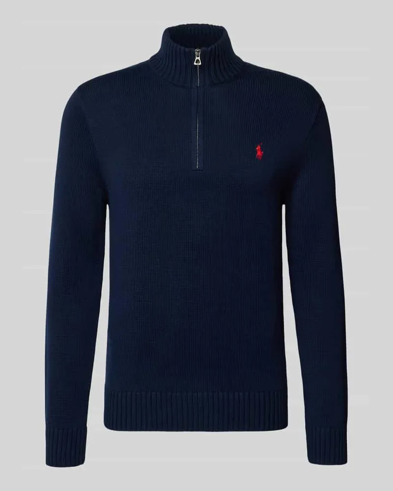 Ralph Lauren Troyer mit Label-Stitching Marine