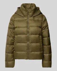 Tommy Hilfiger Daunenjacke mit Stehkragen Khaki