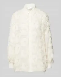 MARELLA Bluse mit Umlegekragen Modell 'DOUGLAS Offwhite