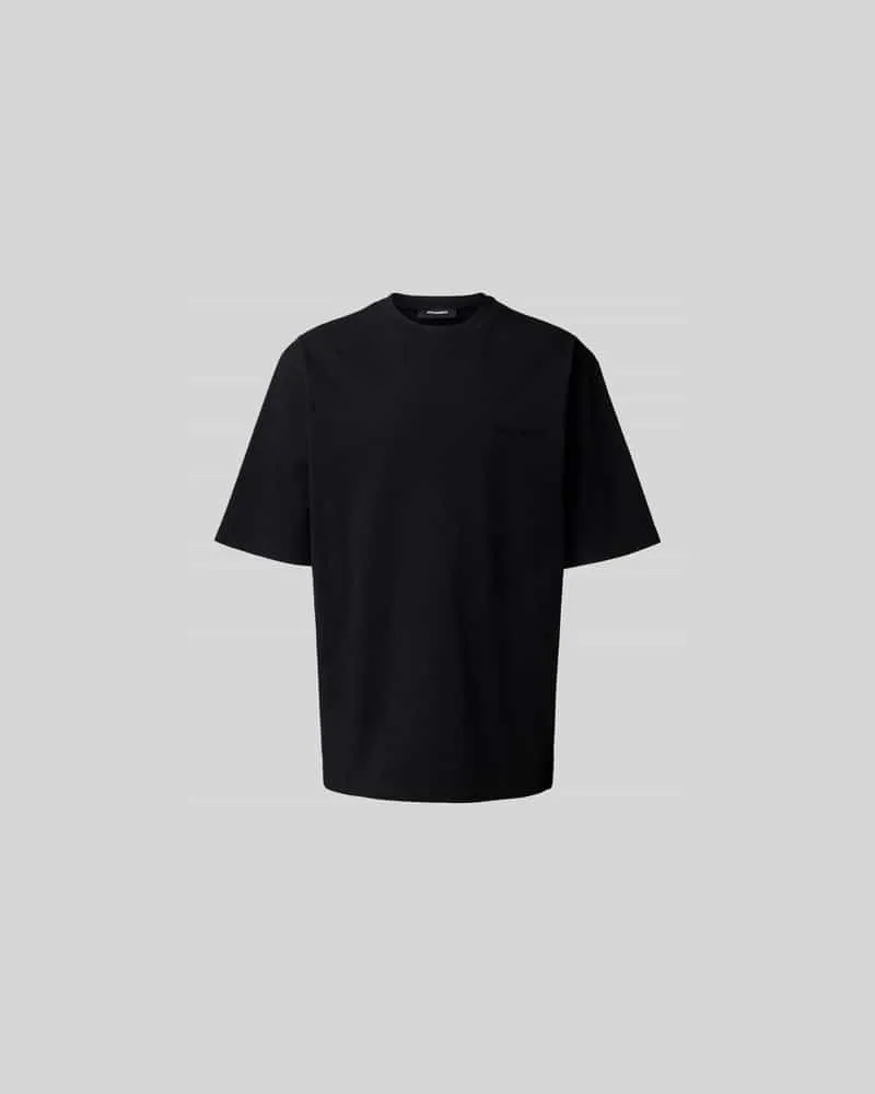 Dsquared2 T-Shirt mit Label-Print Black