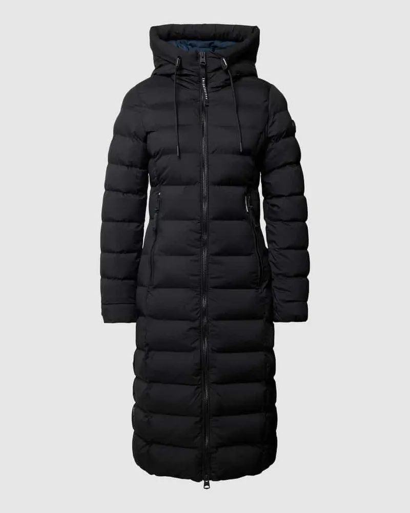 khujo Steppmantel mit Kapuze Modell 'SIMMIE Black